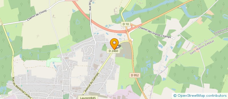 localisation de l'entreprise SCI JPC à CHATEAUNEUF-SUR-LOIRE