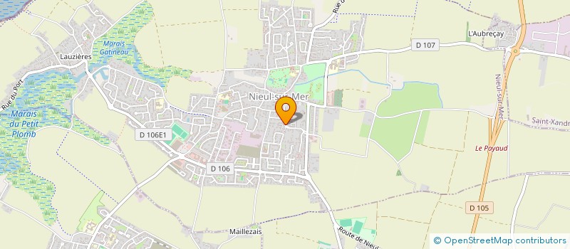 localisation de l'entreprise SCI JPC INVEST  NIEUL-SUR-MER