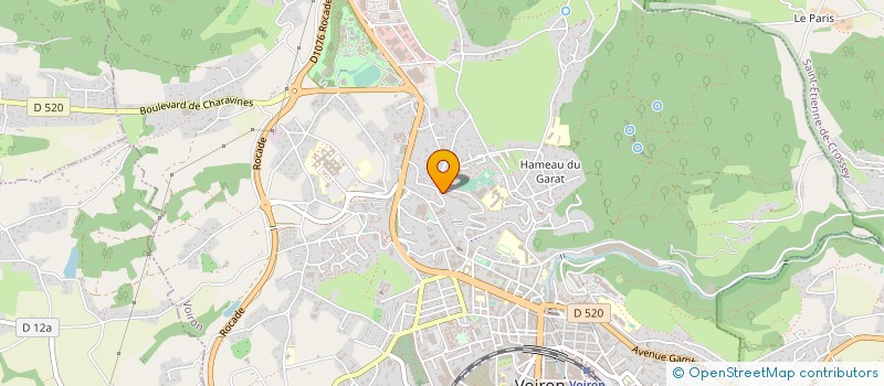 localisation de l'entreprise SCI JPCM à VOIRON