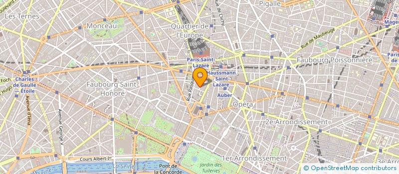 localisation de l'entreprise SCI JPCMDP  PARIS