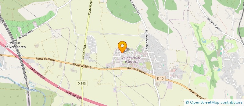 localisation de l'entreprise SCI JPEL  EGUILLES