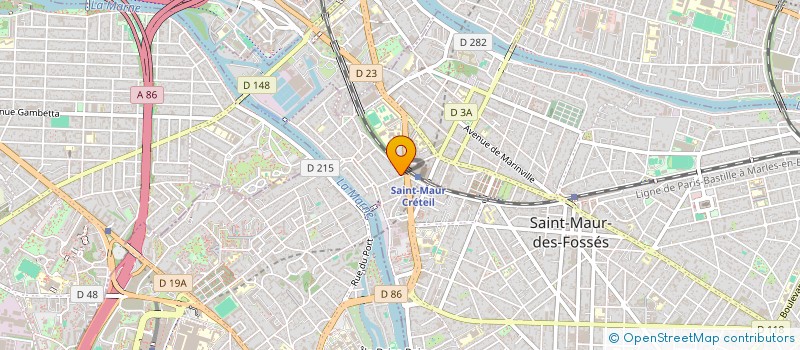 localisation de l'entreprise SCI JPF à SAINT-MAUR-DES-FOSSES