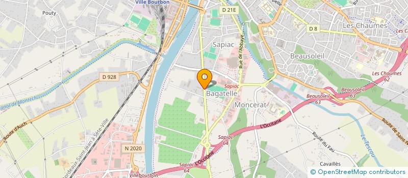 localisation de l'entreprise SCI JPF IMMOBILIER  MONTAUBAN