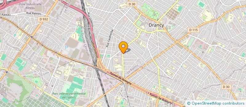 localisation de l'entreprise SCI JPGC à DRANCY