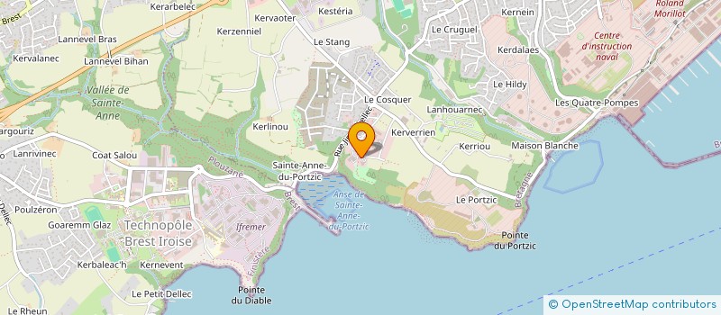 localisation de l'entreprise SCI JPI  BREST