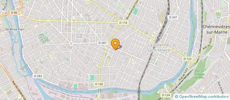 localisation de l'entreprise SCI JPI INVEST à SAINT-MAUR-DES-FOSSES