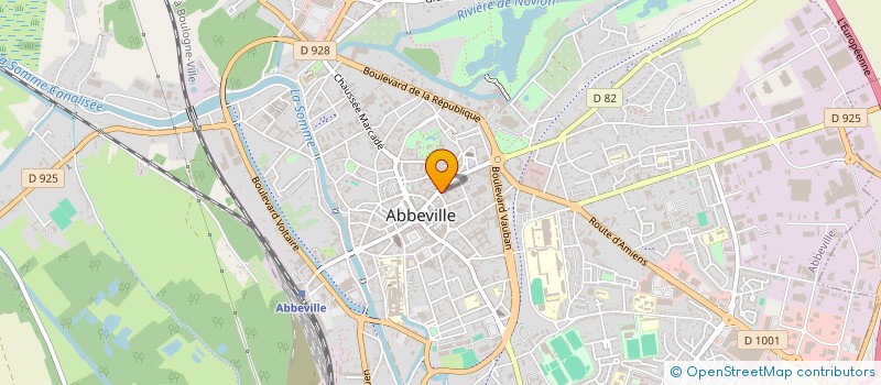 localisation de l'entreprise SCI JPJ MARTEL à ABBEVILLE