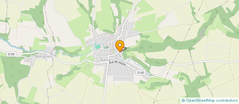 localisation de l'entreprise SCI JPL  NAOURS