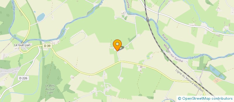 localisation de l'entreprise SCI JPM  MOITRON-SUR-SARTHE