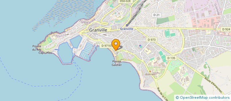 localisation de l'entreprise SCI JPM à GRANVILLE
