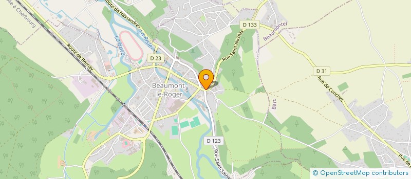 localisation de l'entreprise SCI JPM  BEAUMONT-LE-ROGER