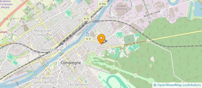 localisation de l'entreprise SCI JPM COMPIEGNE  COMPIEGNE