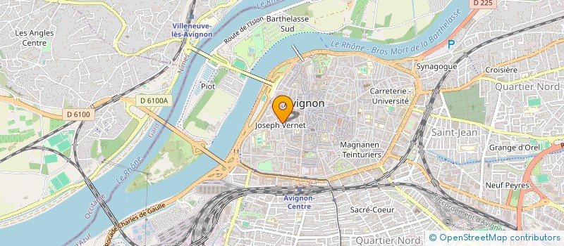 localisation de l'entreprise SCI JPM IMMO  AVIGNON