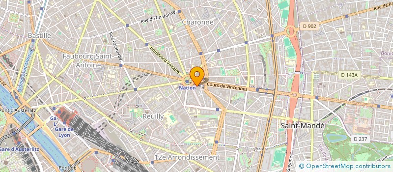 localisation de l'entreprise SCI JPMCR AMBERT à MONTREUIL