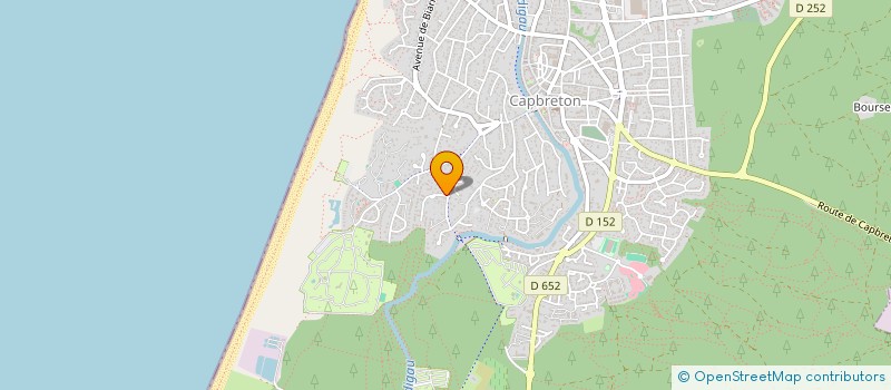 localisation de l'entreprise SCI JPMD à CAPBRETON