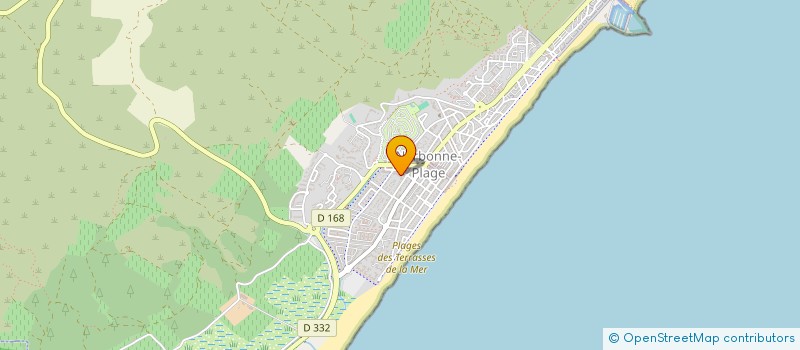 localisation de l'entreprise SCI JPMFS  NARBONNE