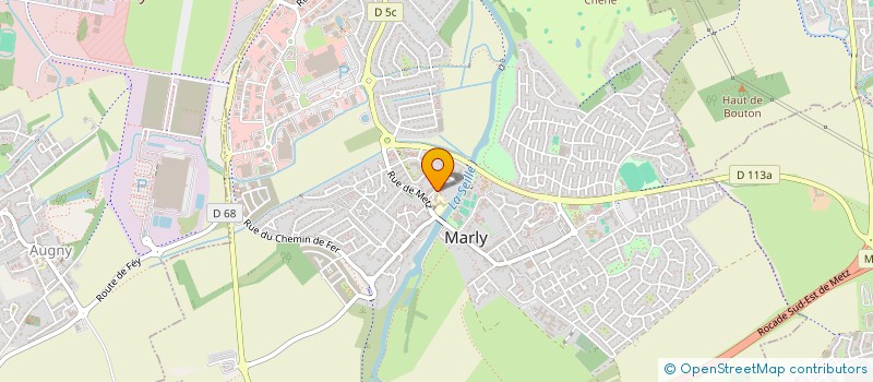 localisation de l'entreprise SCI JPMH IMMO à MARLY