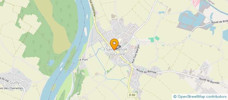 localisation de l'entreprise SCI JPMJ à SAINT-BENOIT-SUR-LOIRE