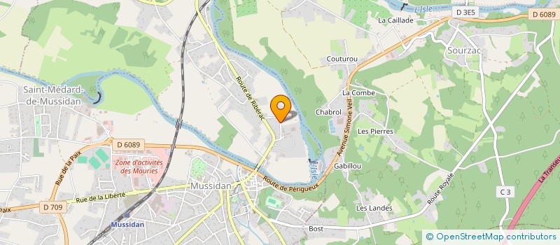 localisation de l'entreprise SCI JPMPB à SAINT-FRONT-DE-PRADOUX