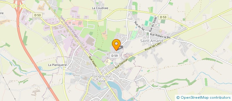 localisation de l'entreprise SCI JPMSA  SAINT-AMAND-VILLAGES