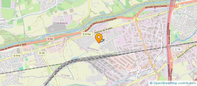 localisation de l'entreprise SCI JPNV à PERPIGNAN