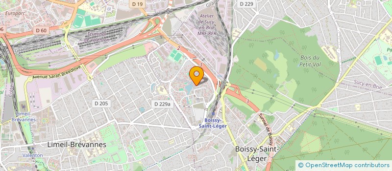 localisation de l'entreprise SCI JPOH à BOISSY-SAINT-LEGER