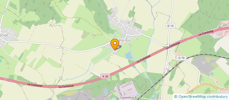 localisation de l'entreprise SCI JPP DUBOIS & ASSOCIES  CHATENOIS