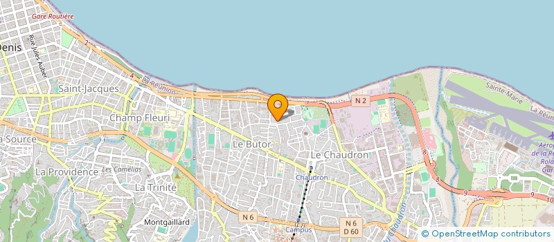 localisation de l'entreprise SCI JPP ET HRA à SAINT-DENIS