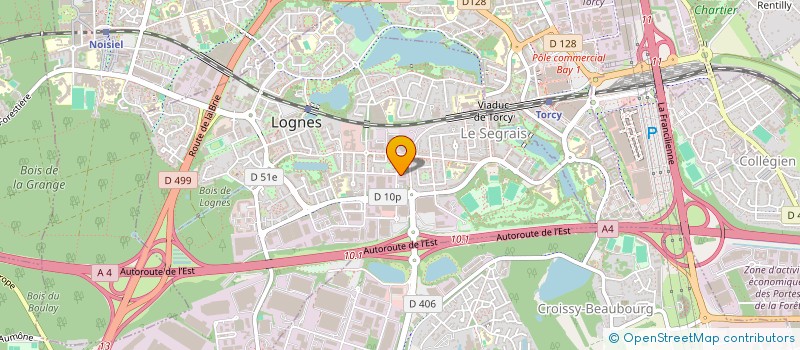 localisation de l'entreprise SCI JPP MOZART à LOGNES