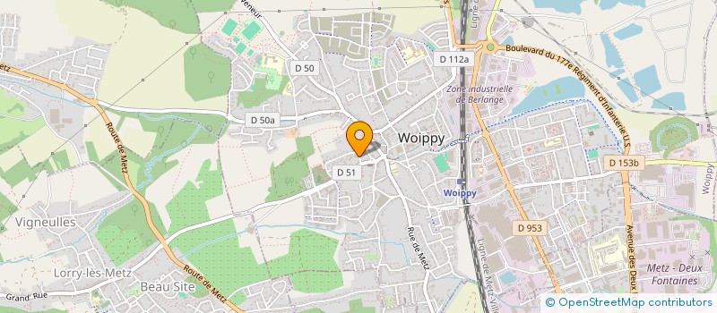 localisation de l'entreprise SCI JPPH à WOIPPY