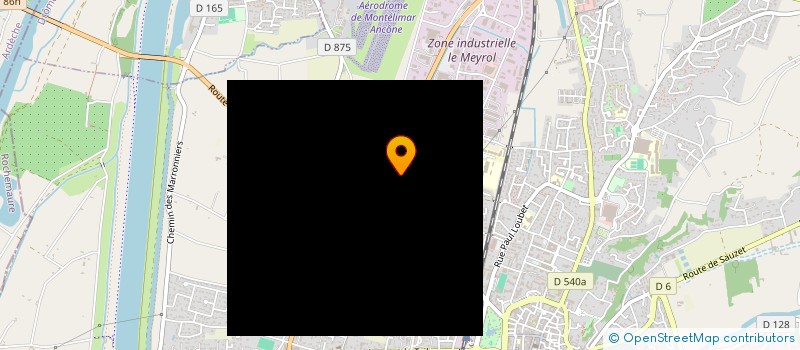 localisation de l'entreprise SCI JPR  MONTELIMAR