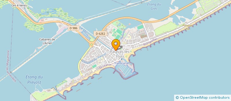 localisation de l'entreprise SCI JPR IMMO à PALAVAS-LES-FLOTS