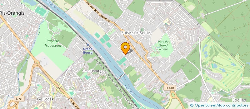 localisation de l'entreprise SCI JPRD à SOISY-SUR-SEINE