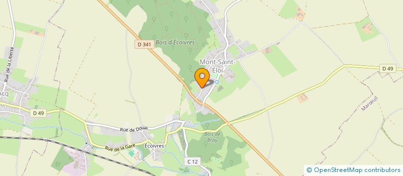 localisation de l'entreprise SCI JPRL IMMO  MONT-SAINT-ELOI