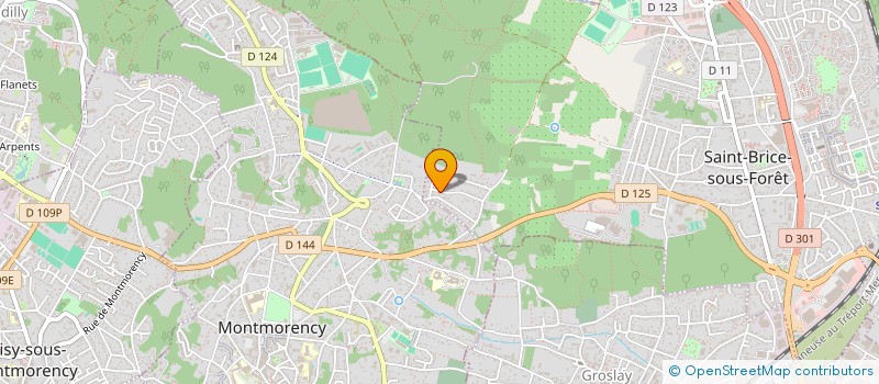 localisation de l'entreprise SCI JPS à SAINT-BRICE-SOUS-FORET