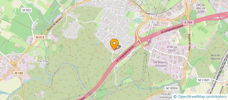 localisation de l'entreprise SCI JPS  SAINT-JEAN-DE-VEDAS