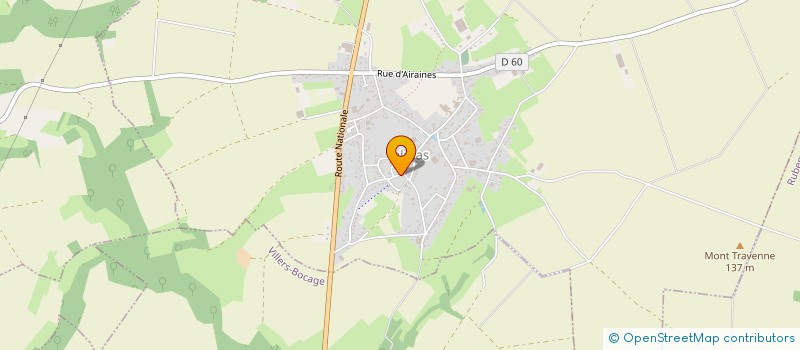 localisation de l'entreprise SCI JPS à TALMAS