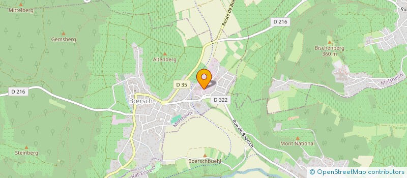 localisation de l'entreprise SCI JPS  BRSCH