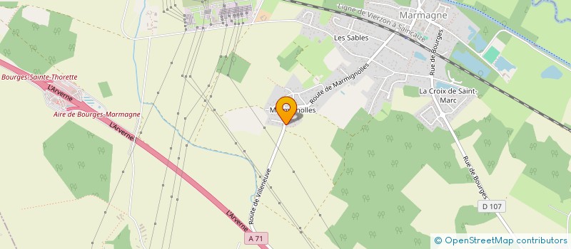 localisation de l'entreprise SCI JPS IMMOBILIER  SAINTE-THORETTE