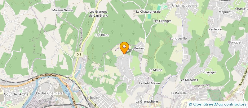 localisation de l'entreprise SCI JPSF à PERIGUEUX