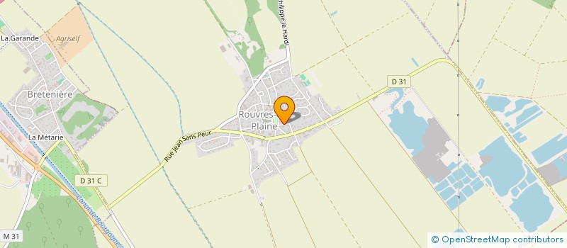 localisation de l'entreprise SCI JPSH  ROUVRES-EN-PLAINE