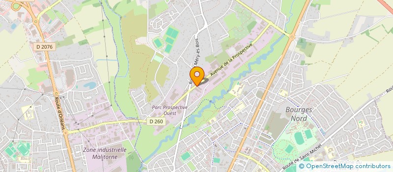 localisation de l'entreprise SCI JPX INVEST  BOURGES