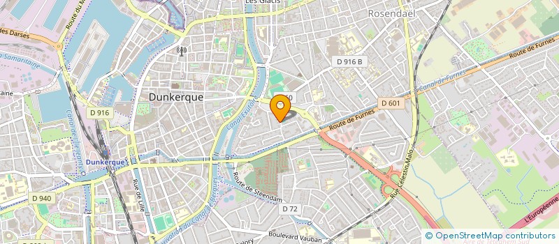 localisation de l'entreprise SCI JR à DUNKERQUE