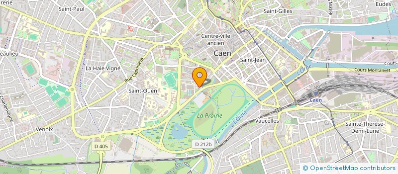 localisation de l'entreprise SCI JR à CAEN