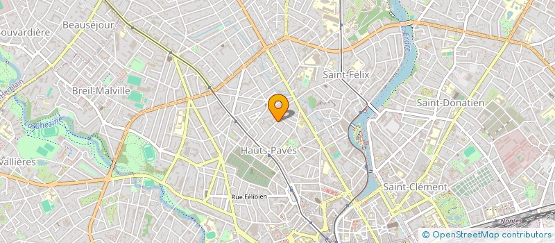localisation de l'entreprise SCI JR à NANTES