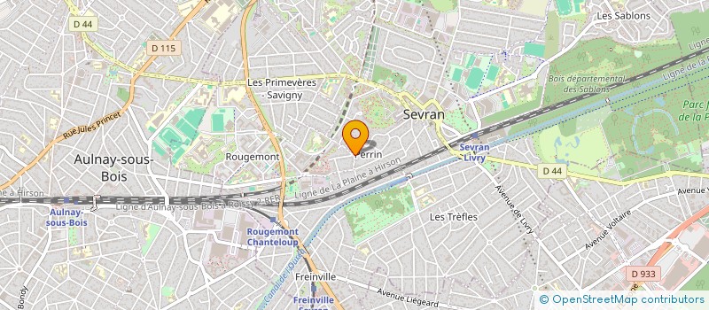 localisation de l'entreprise SCI JR à SEVRAN