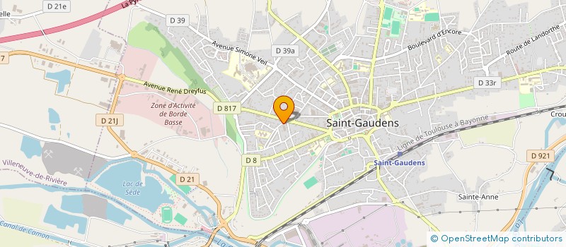 localisation de l'entreprise SCI JR  AGDE