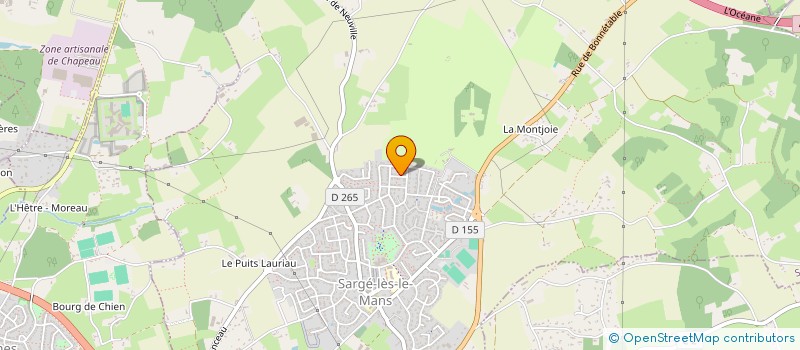 localisation de l'entreprise SCI JR  SARGE-LES-LE-MANS