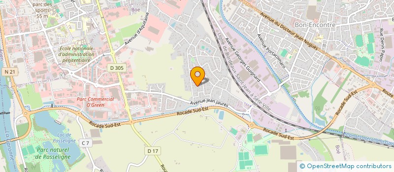 localisation de l'entreprise SCI JR BARLETE  BOE