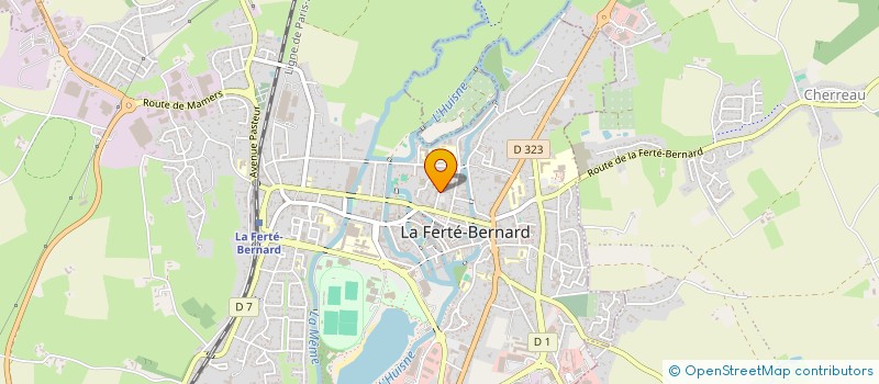 localisation de l'entreprise SCI JR LE CONTI  LA FERTE-BERNARD